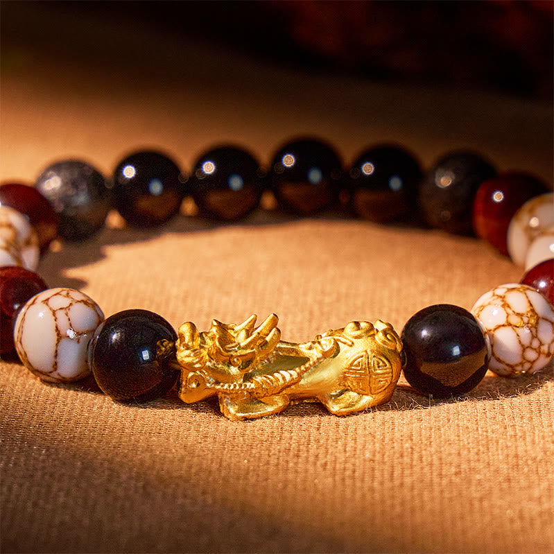 FuAttract Mountain to Volcano - Grounding & Manifestation Pixiu Power Bracelet - image 3