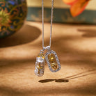 FuAttract Pixiu Power - 925 Sterling Silver & Vajra Protection Necklace for Wealth & Safety - Silver - image 6