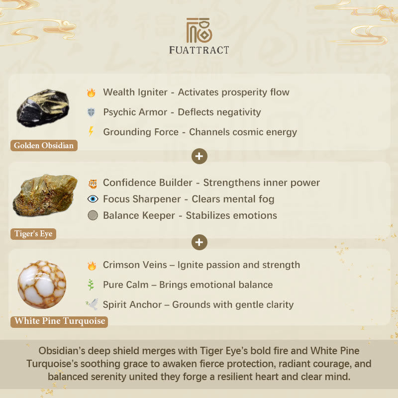 FuAttract Mountain to Volcano - Grounding & Manifestation Pixiu Power Bracelet - image 6