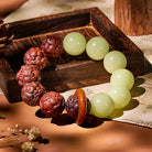 FuAttract Grounded Glow – 20mm Pixiu Carved Lightning-Struck Jujube Wood Luminous Bracelet - 20mm - image 0