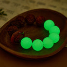 FuAttract Grounded Glow – 20mm Pixiu Carved Lightning-Struck Jujube Wood Luminous Bracelet - image 5