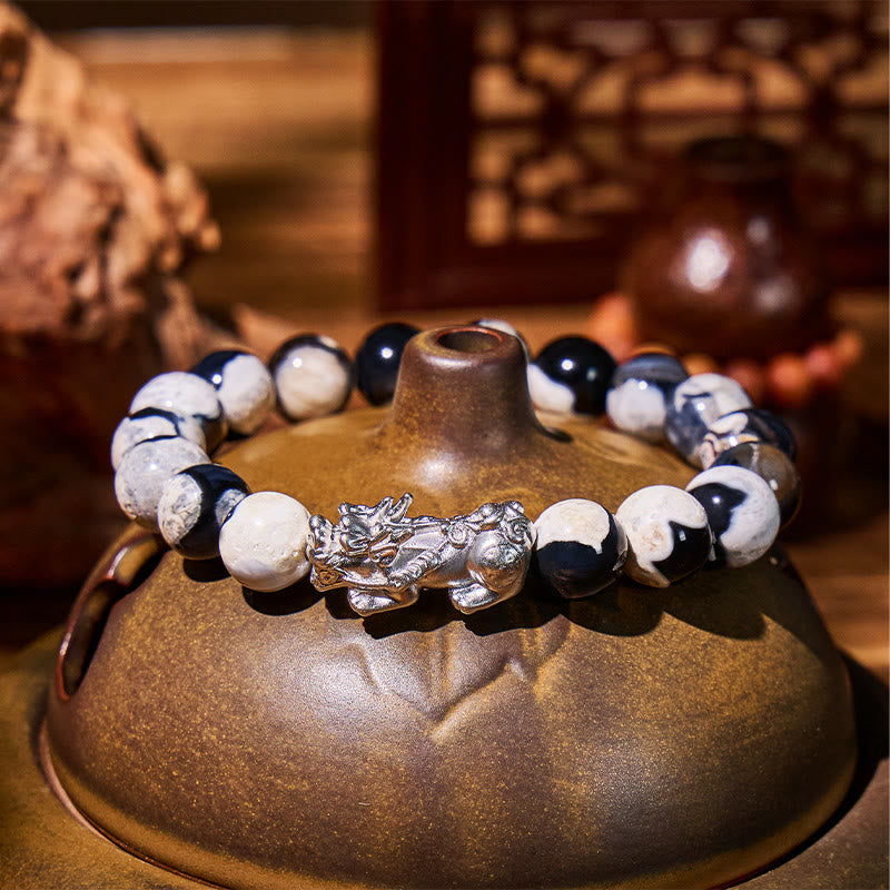 FuAttract Calm Focus – Orca Agate Pixiu Bracelet - image 11