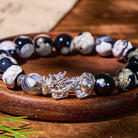 FuAttract Calm Focus – Orca Agate Pixiu Bracelet - image 3