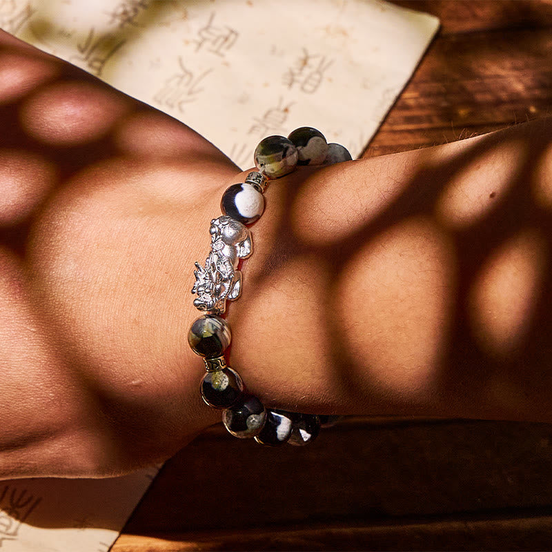 FuAttract Calm Focus – Orca Agate Pixiu Bracelet - image 6