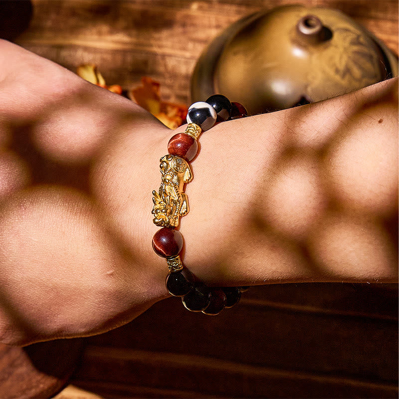 FuAttract Balanced Clarity – Orca Agate Energy Shielding Pixiu Bracelet - image 5