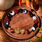 FuAttract Balanced Clarity – Orca Agate Energy Shielding Pixiu Bracelet - 10mm - image 0