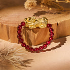 FuAttract Pixiu Ring with Garnet – For Love, Strength & Wealth - 18mm - image 0