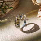 FuAttract Measured Protection – Pure Silver Pixiu Abacus Ring - Silver - image 0