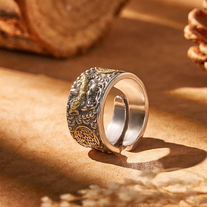 FuAttract Prosperity Abundant Energy Pixiu Ring – Wealth & Protection Symbol - image 2