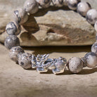 FuAttract Protective Prosperity Current– Picture Jasper Pixiu Bracelet - image 3