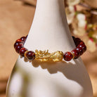 FuAttract Focused Power Protection – Red Tiger's Eye Pixiu Bracelet - image 2