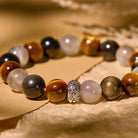 FuAttract Clarity Confidence – Golden Obsidian, Tiger's Eye & Moonstone Pixiu Bracelet  - image 3