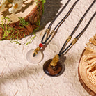 FuAttract Balanced Harmony – Ping An Buckle Necklace with S999 Pixiu Pendant - image 5