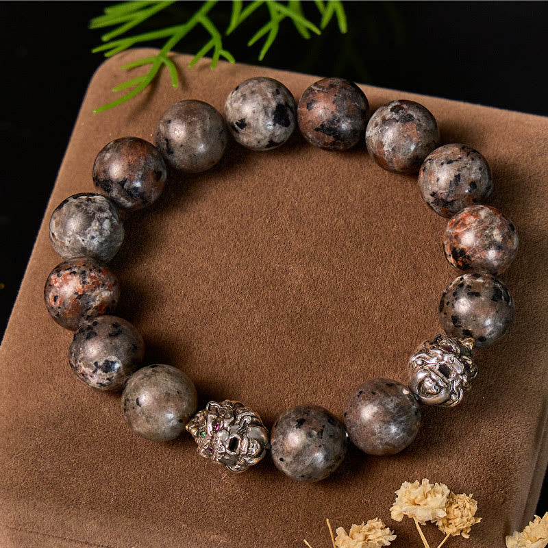 FuAttract Glowing Yooperlite Bracelet with Pixiu for Wealth, Protection, and Positive Energy - image 6