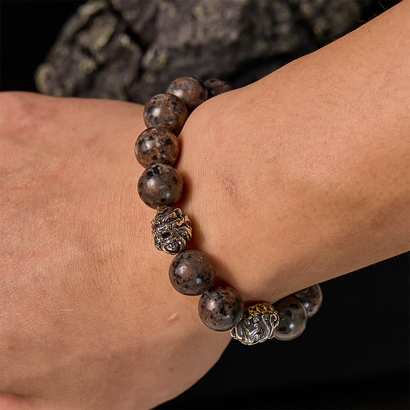 FuAttract Glowing Yooperlite Bracelet with Pixiu for Wealth, Protection, and Positive Energy - image 2