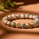 FuAttract Wealth & Protection Three-Eyed Dzi Agate Bracelet with Pixiu - image 4