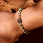 FuAttract Wealth & Protection Three-Eyed Dzi Agate Bracelet with Pixiu - image 5