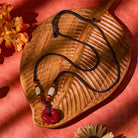 FuAttract Celestial Harmony – Purple Gold Sand Pixiu Necklace with Hetian Jade Accents - image 4