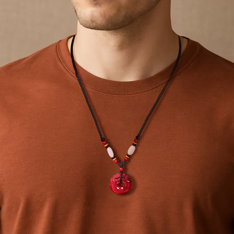 FuAttract Celestial Harmony – Purple Gold Sand Pixiu Necklace with Hetian Jade Accents - image 5