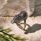 FuAttract Guardian Loop – Adjustable Sterling Silver Pixiu Ring - Big Pixiu - image 8