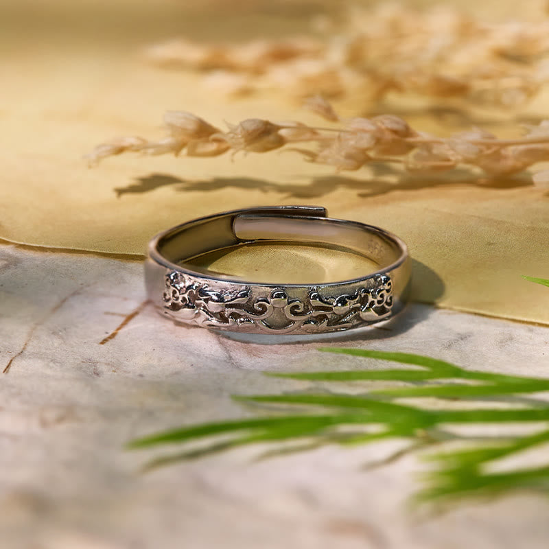 FuAttract Wealth Guardian Power - Adjustable S999 Sterling Silver Pixiu Ring - Big - image 7