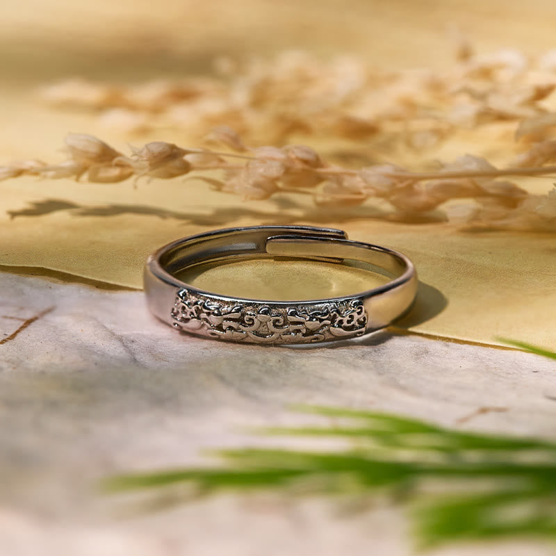 FuAttract Wealth Guardian Power - Adjustable S999 Sterling Silver Pixiu Ring - image 3