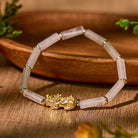 FuAttract Prosperity Flow Charm - Pixiu Bracelet with Hetian White Jade or Lapis Lazuli - image 8