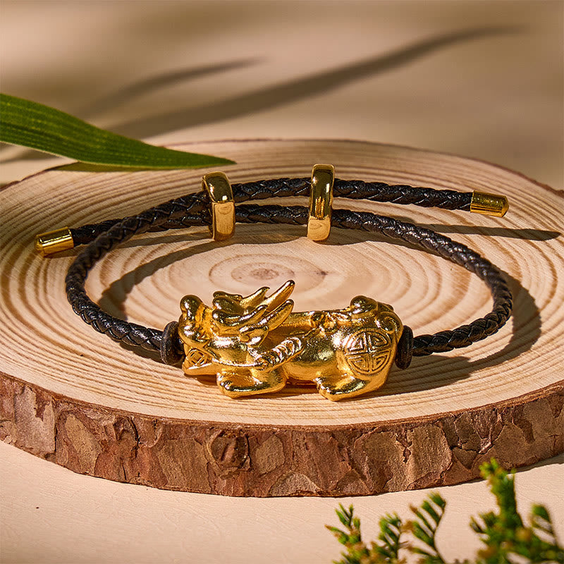 Fuattract Bound by Fortune - Pixiu Leather Cord in Red or Black - image 11