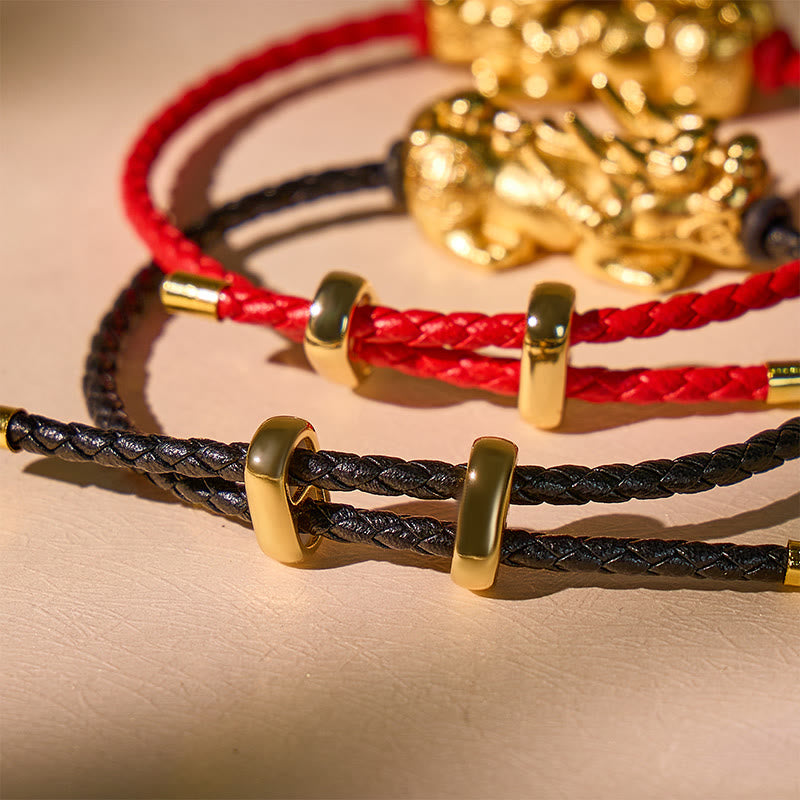 Fuattract Bound by Fortune - Pixiu Leather Cord in Red or Black - image 5