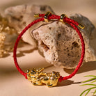 Fuattract Bound by Fortune - Pixiu Leather Cord in Red or Black - Red - image 0