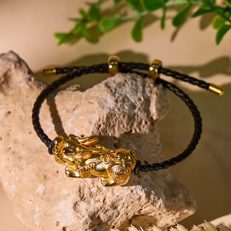 Fuattract Bound by Fortune - Pixiu Leather Cord in Red or Black - image 12