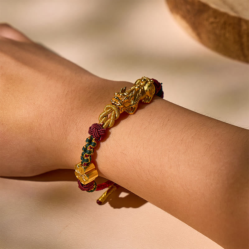 Fuattract Threads of Devotion - Pixiu Lovers Knot Cord in Red or Black - image 6