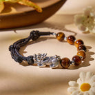 Fuattract Path of Fortune - 999 Silver Pixiu Tiger String Bracelet - image 1