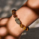 FuAttract Triforce Guardian- Tri-Color Tiger's Eye Power Pixiu Bracelet - image 15