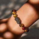 FuAttract Triforce Guardian- Tri-Color Tiger's Eye Power Pixiu Bracelet - image 7