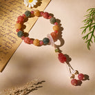 FuAttract Prosperity Harmony - Bodhi Lotus Beads with Yan Yuan Agate Pixiu Bracelet - image 1