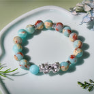 FuAttract Sacred Blessings – Shoushan Stone Six-Syllable Mantra Pixiu Bracelet - image 2