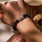 FuAttract Mystic Guardian – Black Onyx & Lava Rock Pixiu Bracelet with Evil Eye Charm - image 7