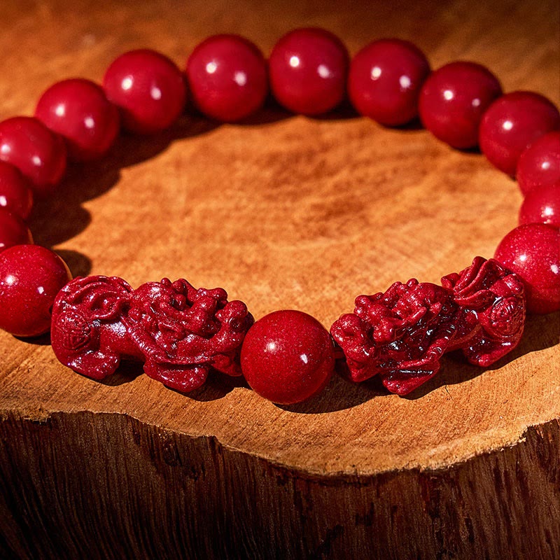 FuAttract Cinnabar Stone & Pixiu for Protection & Safety Bracelet - image 15