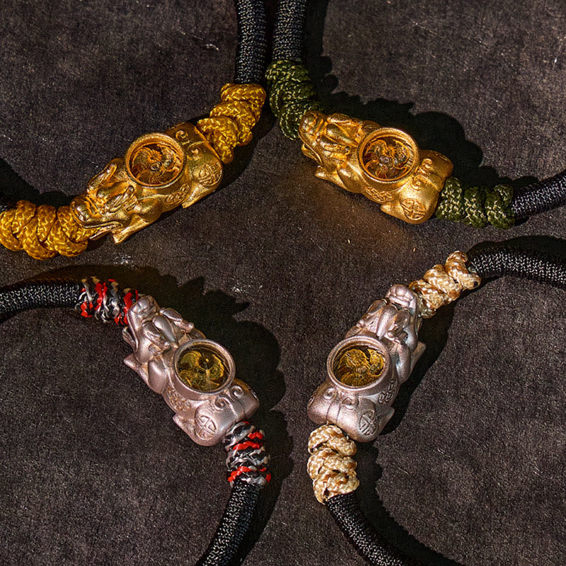 FuAttract Pixiu with Moving Windmill to Attract Good Fortune Feng Shui Bracelet(Extra 50% Off | USE CODE: BF50) - image 5