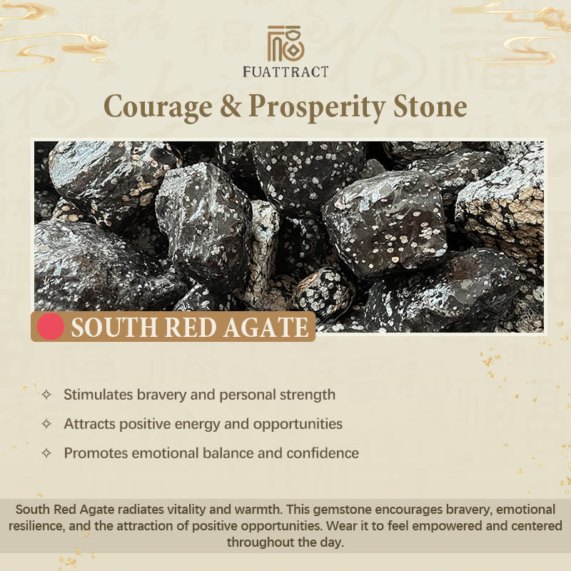 FuAttract Abundance & Love Pixiu Ring with South Red Agate & Sterling Silver - image 5