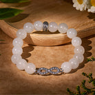 FuAttract Love Harmony Prosperity – Obsidian and White Jade Pixiu Couple Bracelets - image 11