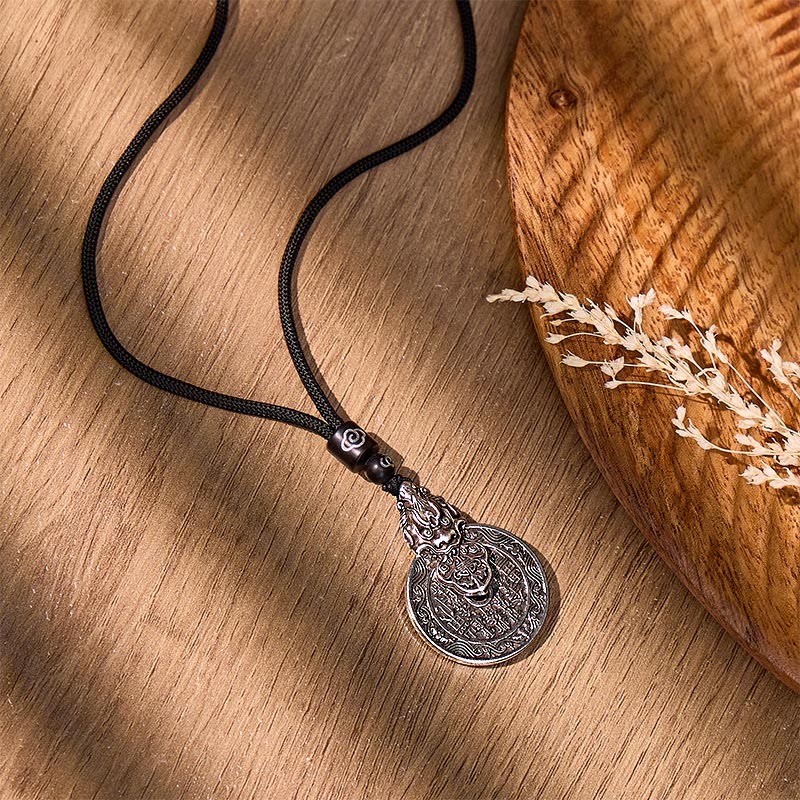 FuAttract Wealth & Prosperity Mountain Ghosts Spend Money Copper Pixiu Necklace - image 5