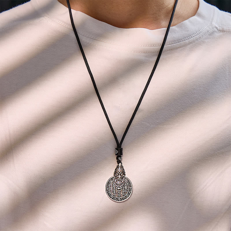 FuAttract Wealth & Prosperity Mountain Ghosts Spend Money Copper Pixiu Necklace - image 4