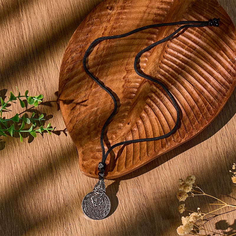 FuAttract Wealth & Prosperity Mountain Ghosts Spend Money Copper Pixiu Necklace - image 6