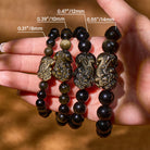Fuattract Attract Fortune – Gold Obsidian Black Obsidian Pixiu Bracelet - image 6