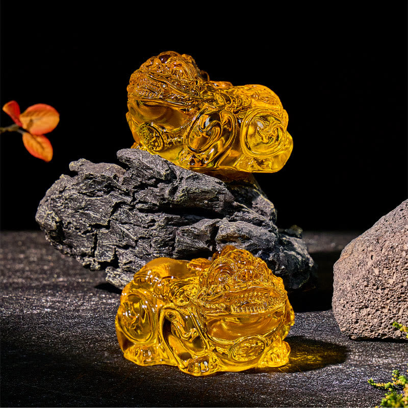 FuAttract Wealth Harmony Decoration – Citrine Pixiu Pair for Home and Office - Pixiu Decor - image 0