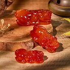 FuAttract Harmony & Prosperity – Amber Pixiu Pair Decoration - image 5