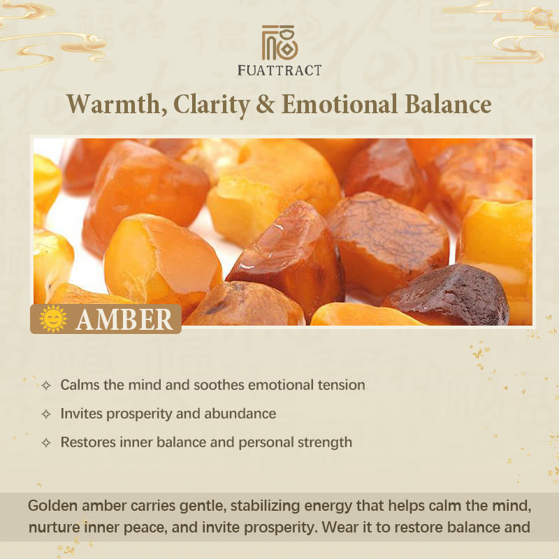 FuAttract Harmony & Prosperity – Amber Pixiu Pair Decoration - image 7