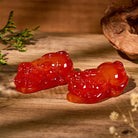 FuAttract Harmony & Prosperity – Amber Pixiu Pair Decoration - image 1